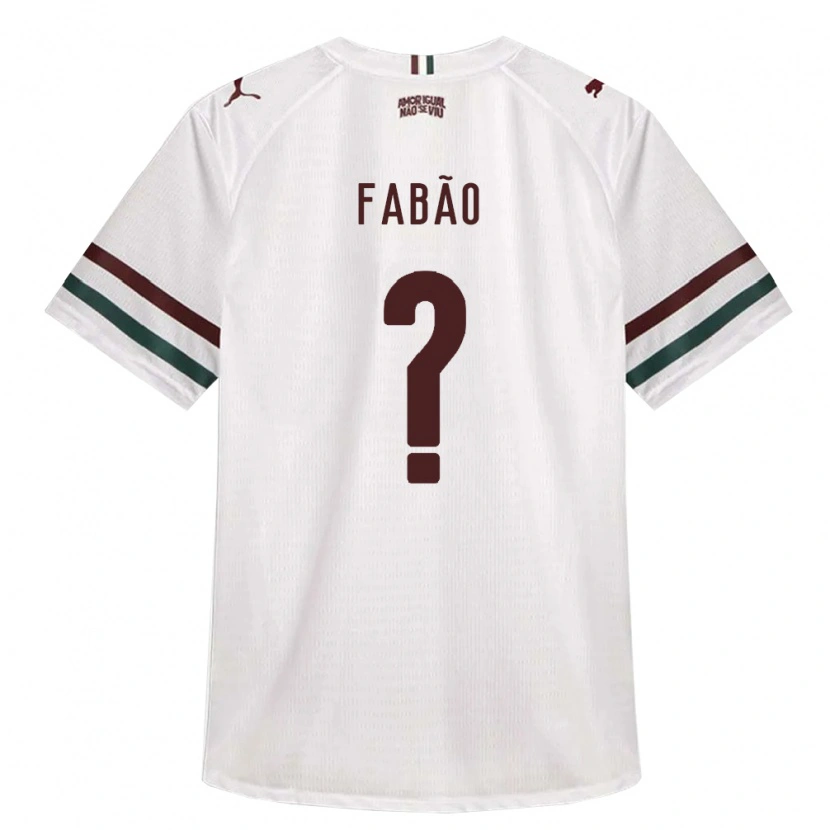 Danxen Herren Fábio José De Souza Júnior #0 Weiß Grün Burgund Auswärtstrikot Trikot 2026/27 T-Shirt Schweiz