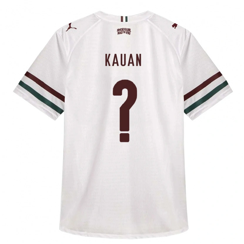 Danxen Herren Victor Kauan Ferreira Lauriano Sousa #0 Weiß Grün Burgund Auswärtstrikot Trikot 2026/27 T-Shirt Schweiz