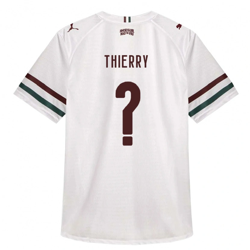 Danxen Herren Thierry Hanrry Costa Chaves #0 Weiß Grün Burgund Auswärtstrikot Trikot 2026/27 T-Shirt Schweiz