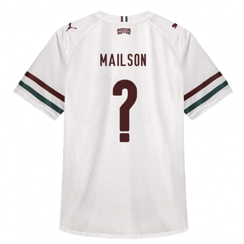 Danxen Herren Francisco Mailson Costa Dos Santos #0 Weiß Grün Burgund Auswärtstrikot Trikot 2026/27 T-Shirt Schweiz