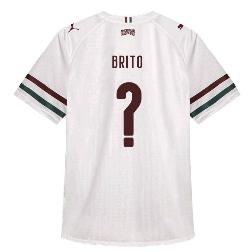 Danxen Herren Luan Brito #0 Weiß Grün Burgund Auswärtstrikot Trikot 2026/27 T-Shirt Schweiz