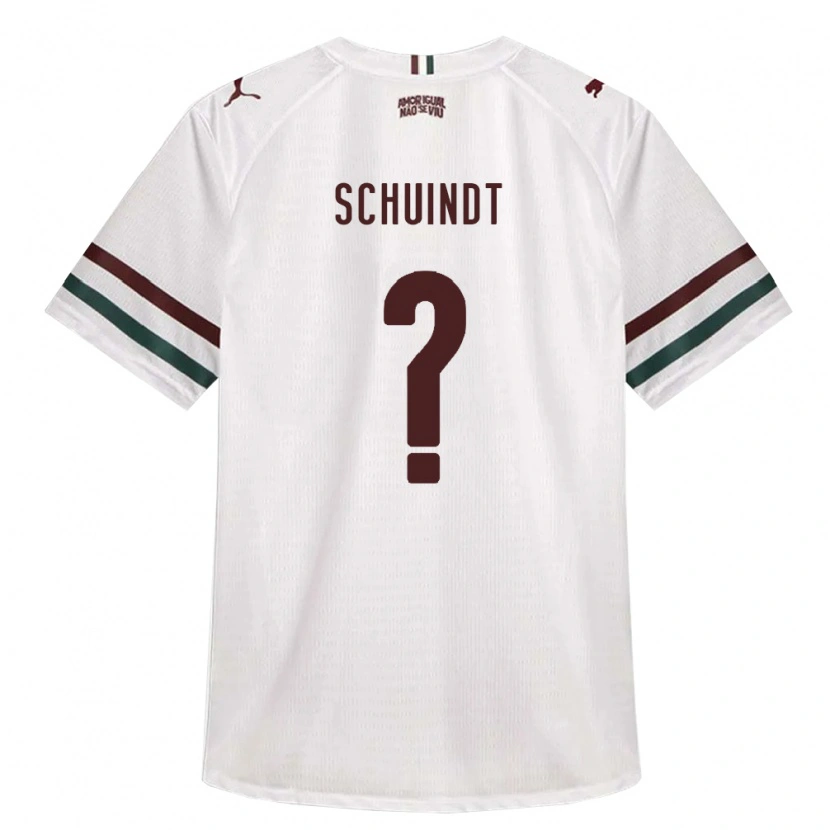 Danxen Herren Davi Schuindt #0 Weiß Grün Burgund Auswärtstrikot Trikot 2026/27 T-Shirt Schweiz
