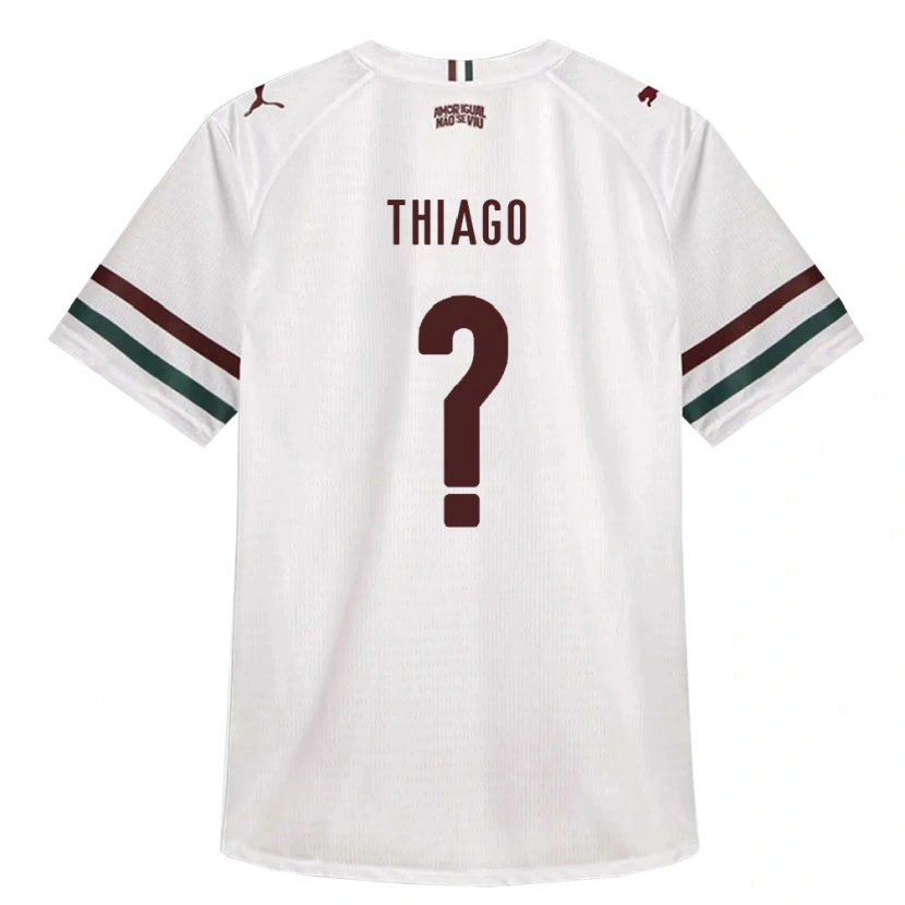 Danxen Herren Thiago #0 Weiß Grün Burgund Auswärtstrikot Trikot 2026/27 T-Shirt Schweiz