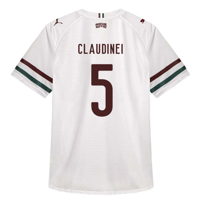 Danxen Herren Claudinei Junio De Souza #5 Weiß Grün Burgund Auswärtstrikot Trikot 2026/27 T-Shirt Schweiz