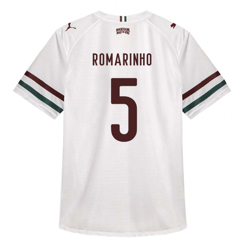 Danxen Herren Romarinho #5 Weiß Grün Burgund Auswärtstrikot Trikot 2026/27 T-Shirt Schweiz