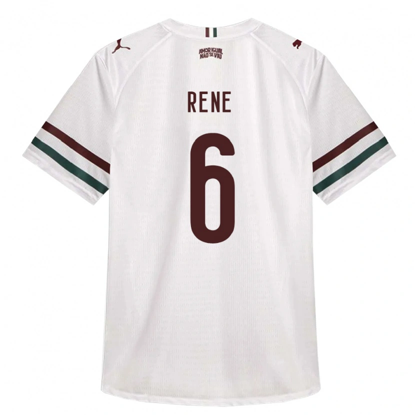 Danxen Herren Renê Rodrigues Martins #6 Weiß Grün Burgund Auswärtstrikot Trikot 2026/27 T-Shirt Schweiz
