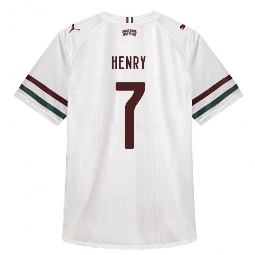 Danxen Herren Paul Henry #7 Weiß Grün Burgund Auswärtstrikot Trikot 2026/27 T-Shirt Schweiz