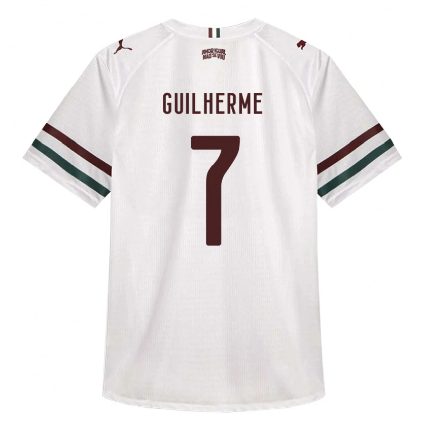 Danxen Herren Luiz Guilherme #7 Weiß Grün Burgund Auswärtstrikot Trikot 2026/27 T-Shirt Schweiz