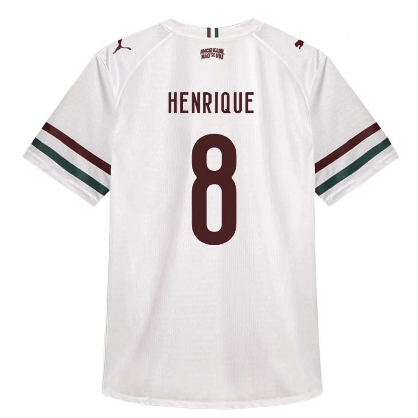 Danxen Herren Gabriel Henrique #8 Weiß Grün Burgund Auswärtstrikot Trikot 2026/27 T-Shirt Schweiz