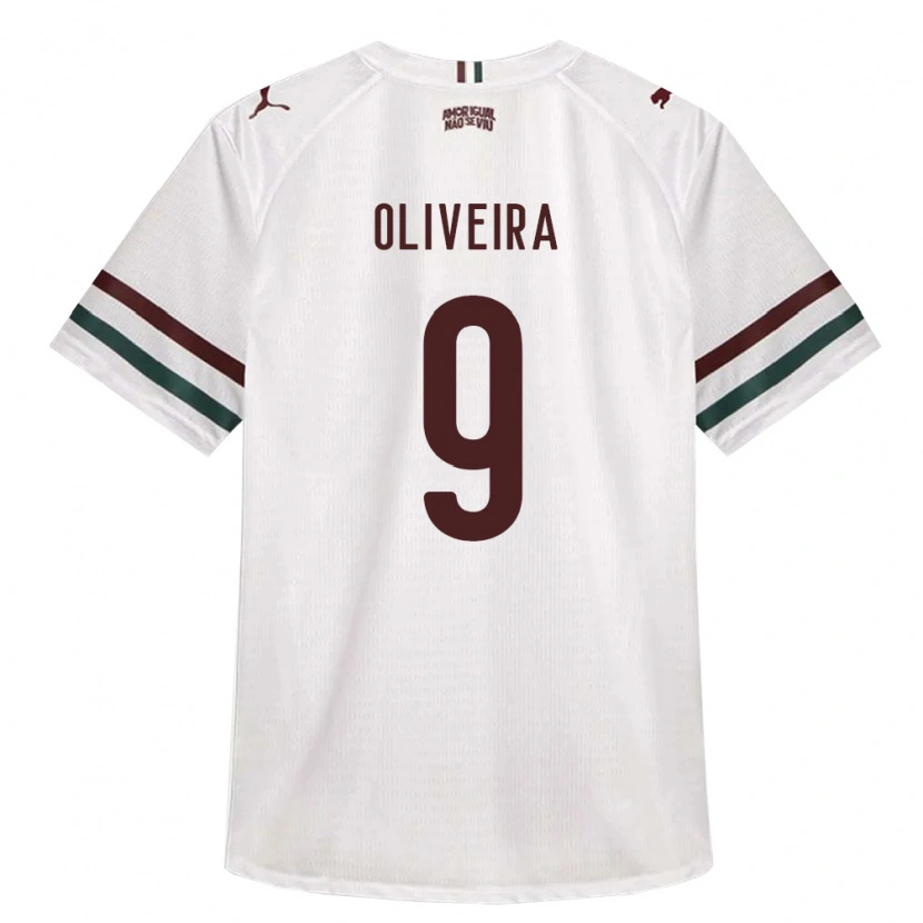 Danxen Herren Samuell Oliveira #9 Weiß Grün Burgund Auswärtstrikot Trikot 2026/27 T-Shirt Schweiz