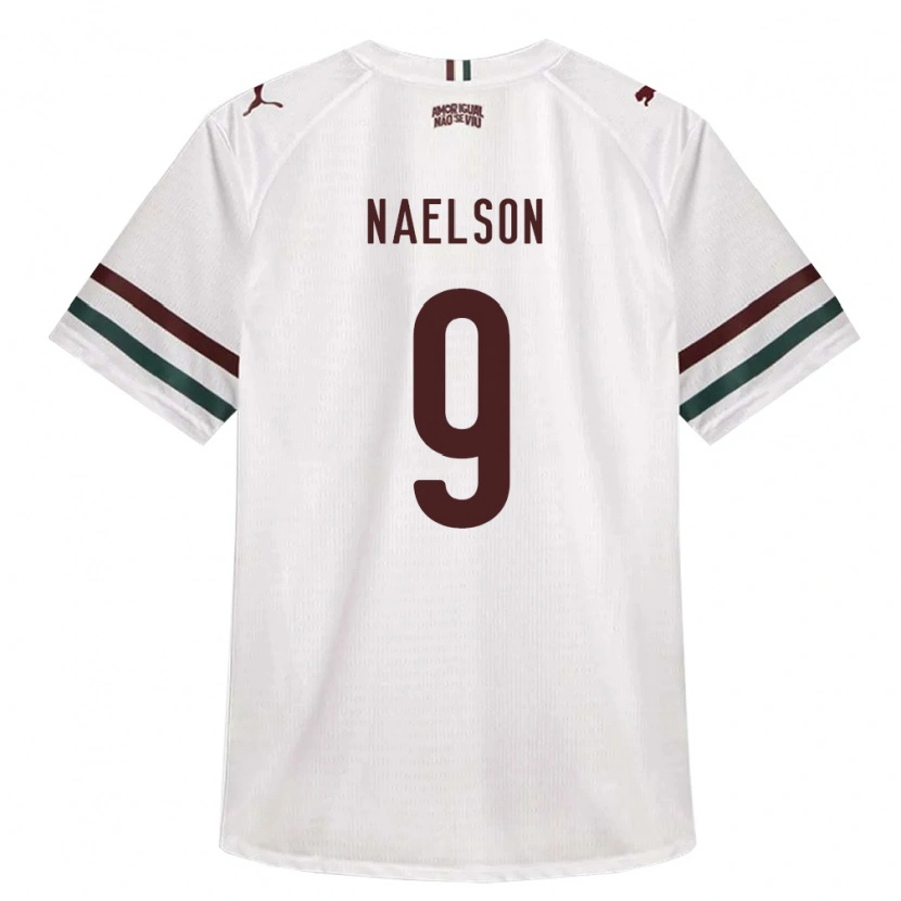 Danxen Herren Naelson Alves Dos Santos #9 Weiß Grün Burgund Auswärtstrikot Trikot 2026/27 T-Shirt Schweiz