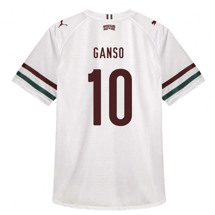 Danxen Herren Ganso #10 Weiß Grün Burgund Auswärtstrikot Trikot 2026/27 T-Shirt Schweiz