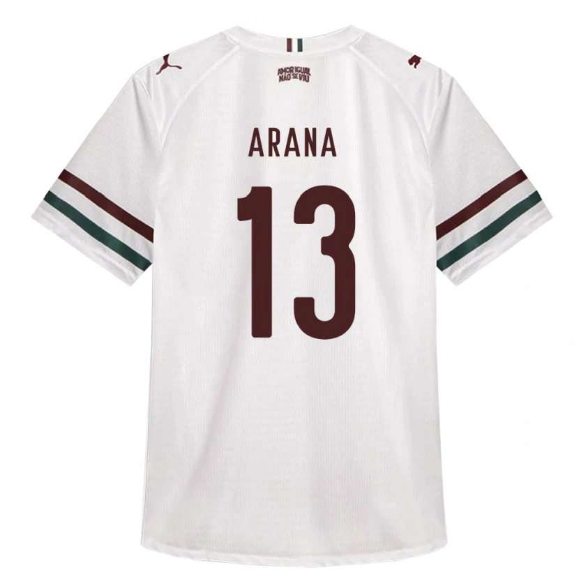 Danxen Herren Guilherme Arana #13 Weiß Grün Burgund Auswärtstrikot Trikot 2026/27 T-Shirt Schweiz