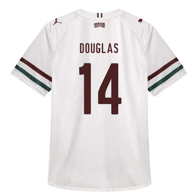 Danxen Herren Caio Douglas #14 Weiß Grün Burgund Auswärtstrikot Trikot 2026/27 T-Shirt Schweiz
