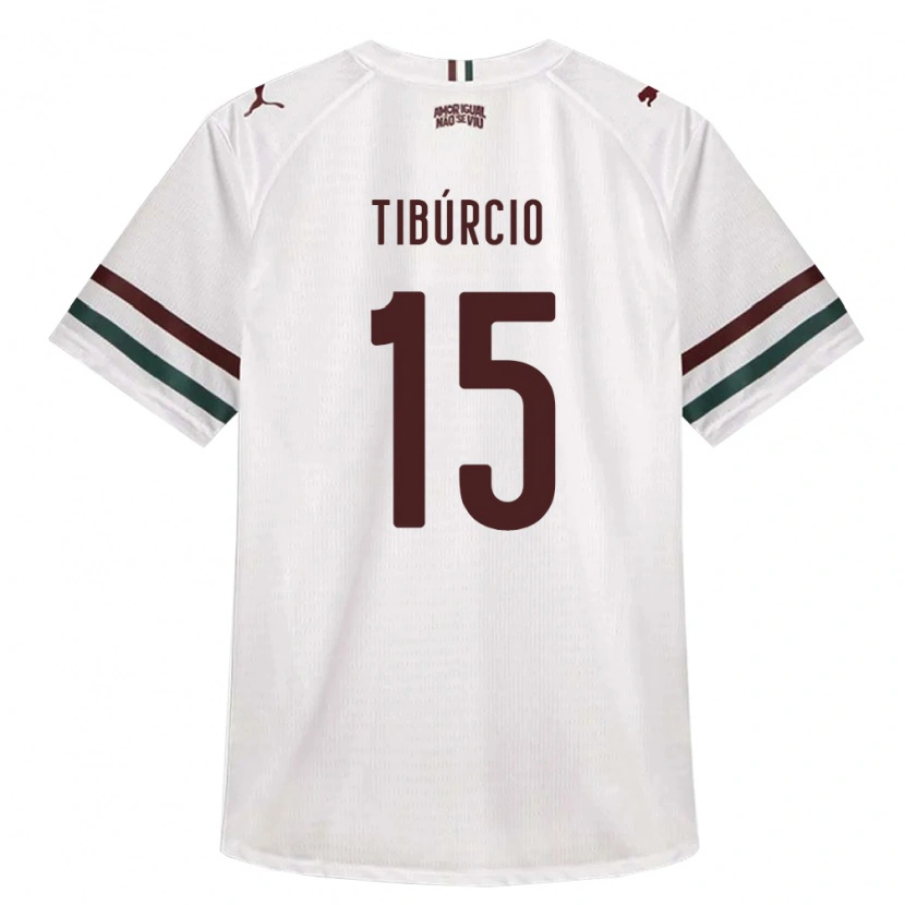 Danxen Herren Brenno Tibúrcio #15 Weiß Grün Burgund Auswärtstrikot Trikot 2026/27 T-Shirt Schweiz