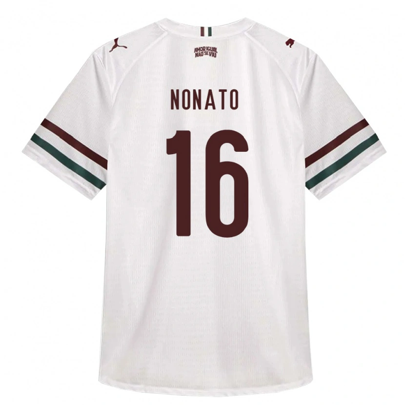 Danxen Herren Gustavo Nonato Santana #16 Weiß Grün Burgund Auswärtstrikot Trikot 2026/27 T-Shirt Schweiz