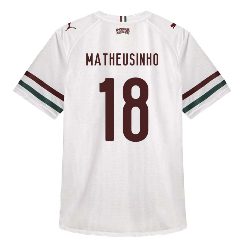 Danxen Herren Matheus Ferreira Da Costa #18 Weiß Grün Burgund Auswärtstrikot Trikot 2026/27 T-Shirt Schweiz
