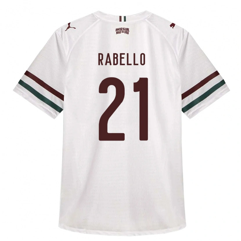 Danxen Herren Igor Rabello #21 Weiß Grün Burgund Auswärtstrikot Trikot 2026/27 T-Shirt Schweiz