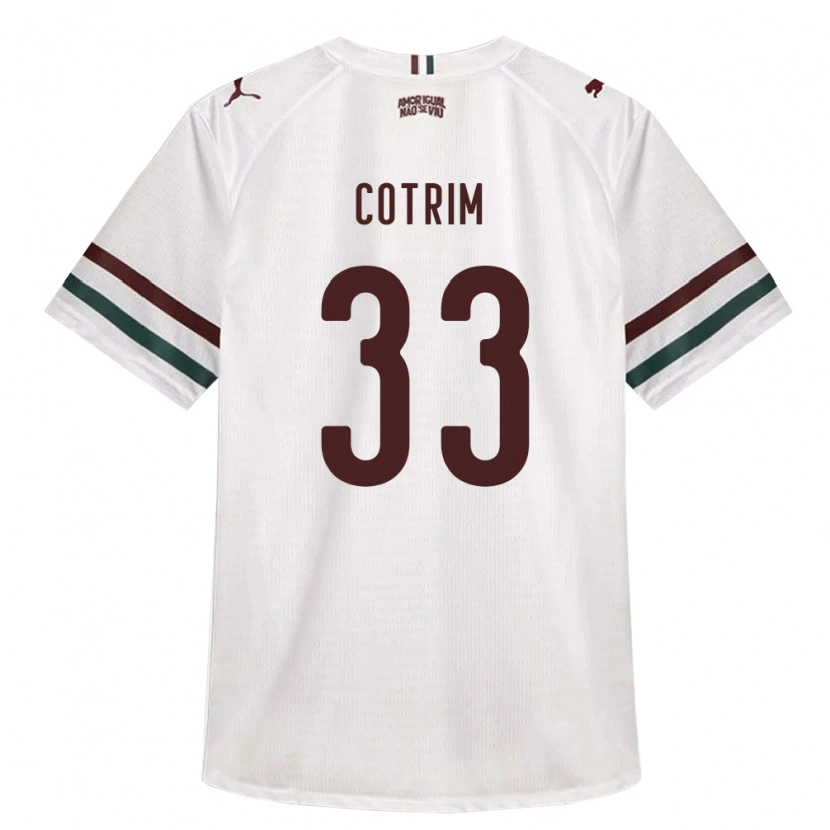 Danxen Herren Bruna Cotrim #33 Weiß Grün Burgund Auswärtstrikot Trikot 2026/27 T-Shirt Schweiz