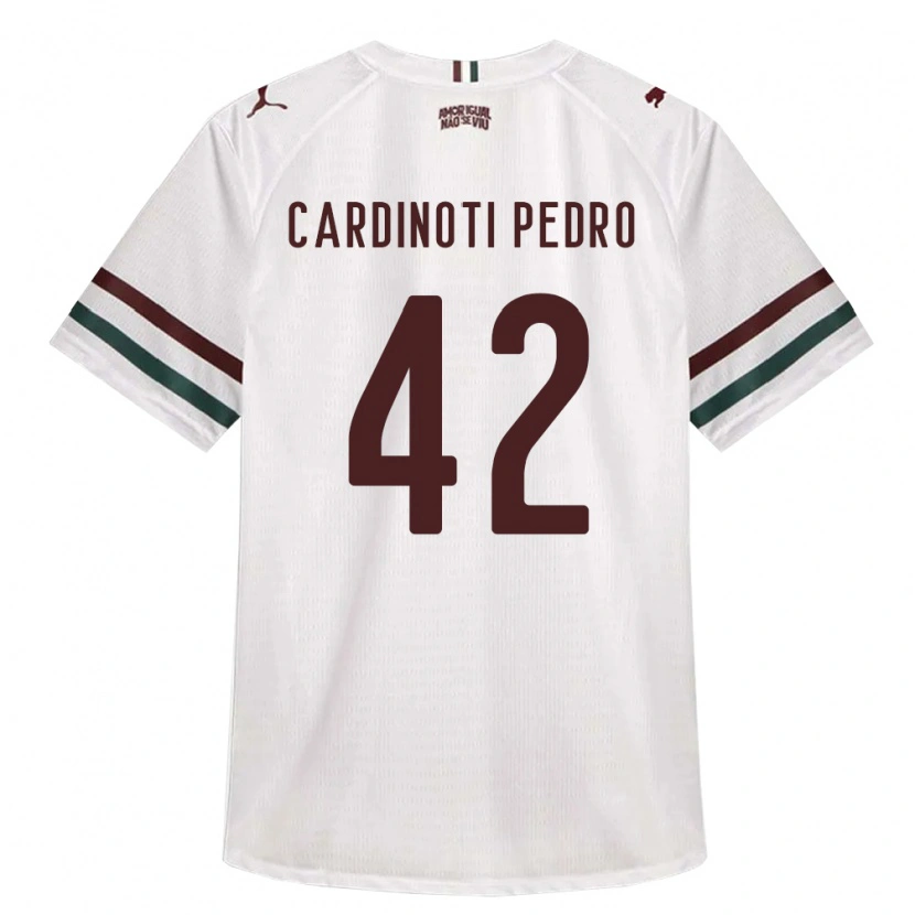 Danxen Herren Jhonny Cardinoti Pedro #42 Weiß Grün Burgund Auswärtstrikot Trikot 2026/27 T-Shirt Schweiz