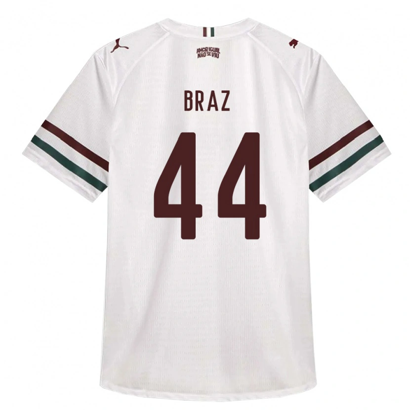 Danxen Herren David Braz #44 Weiß Grün Burgund Auswärtstrikot Trikot 2026/27 T-Shirt Schweiz