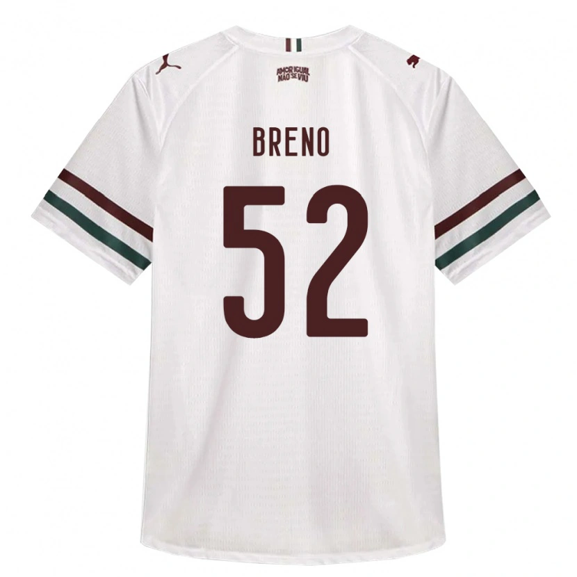 Danxen Herren Breno De Souza Britez Da Rocha Cunha #52 Weiß Grün Burgund Auswärtstrikot Trikot 2026/27 T-Shirt Schweiz