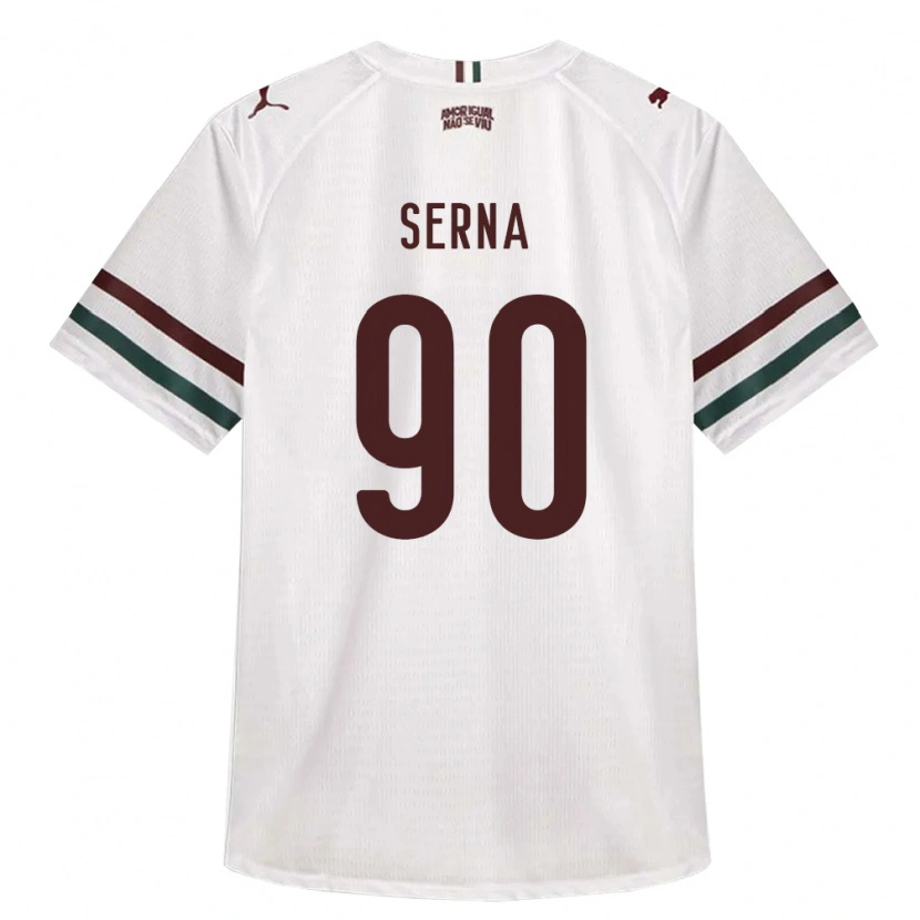 Danxen Herren Kevin Serna #90 Weiß Grün Burgund Auswärtstrikot Trikot 2026/27 T-Shirt Schweiz