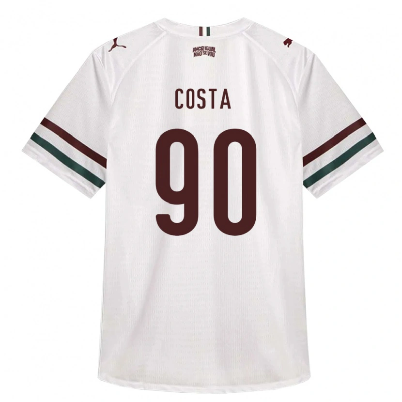 Danxen Herren Douglas Costa #90 Weiß Grün Burgund Auswärtstrikot Trikot 2026/27 T-Shirt Schweiz