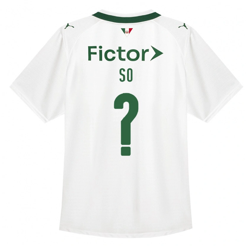 Danxen Herren Fábio Só #0 Grün Weiß Auswärtstrikot Trikot 2026/27 T-Shirt Schweiz