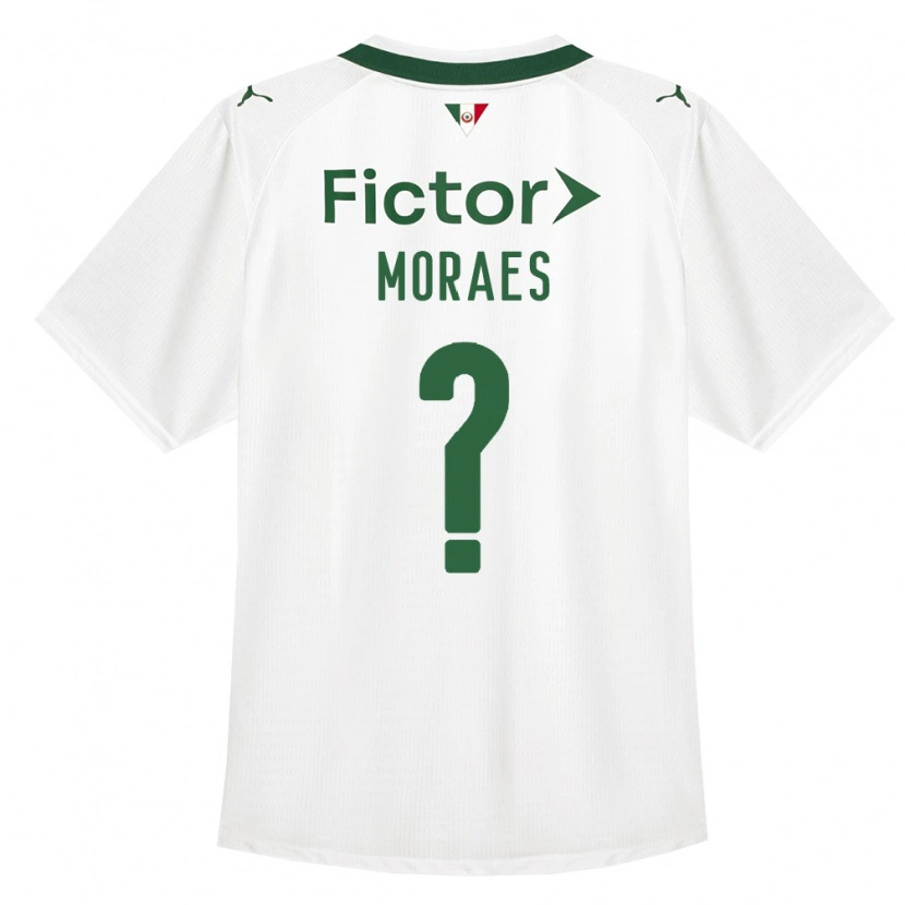 Danxen Herren Kauã Moraes #0 Grün Weiß Auswärtstrikot Trikot 2026/27 T-Shirt Schweiz
