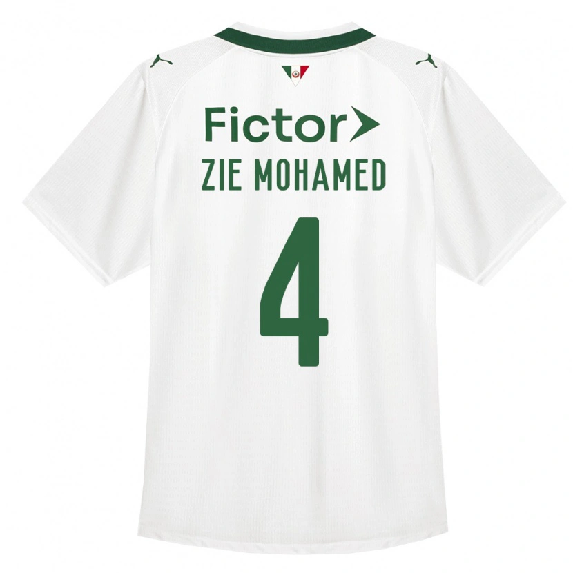 Danxen Herren Kone Zie Mohamed #4 Grün Weiß Auswärtstrikot Trikot 2026/27 T-Shirt Schweiz