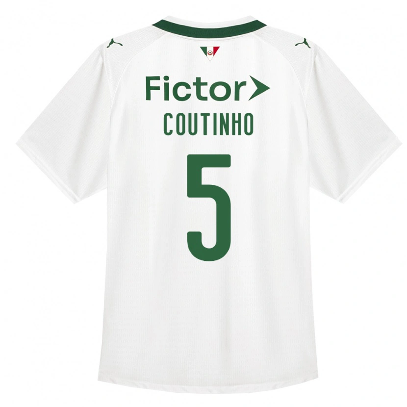 Danxen Herren Rafael Coutinho #5 Grün Weiß Auswärtstrikot Trikot 2026/27 T-Shirt Schweiz
