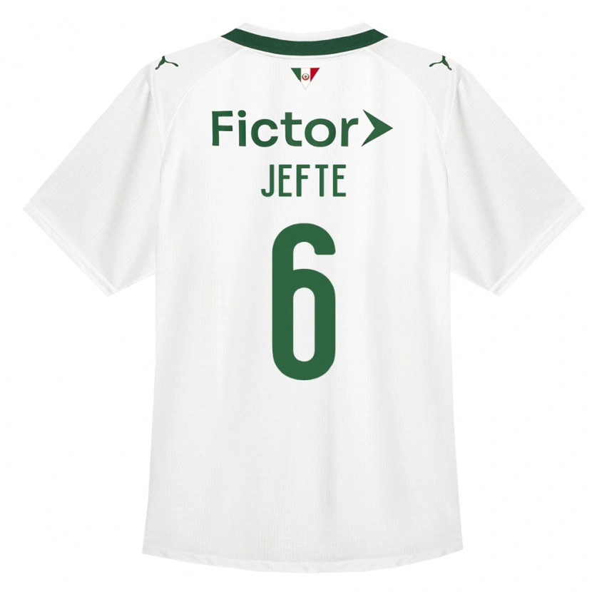 Danxen Herren Jefté Vital Da Silva Dias #6 Grün Weiß Auswärtstrikot Trikot 2026/27 T-Shirt Schweiz