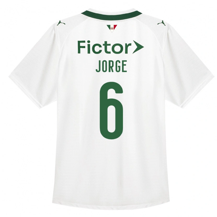 Danxen Herren Jorge #6 Grün Weiß Auswärtstrikot Trikot 2026/27 T-Shirt Schweiz