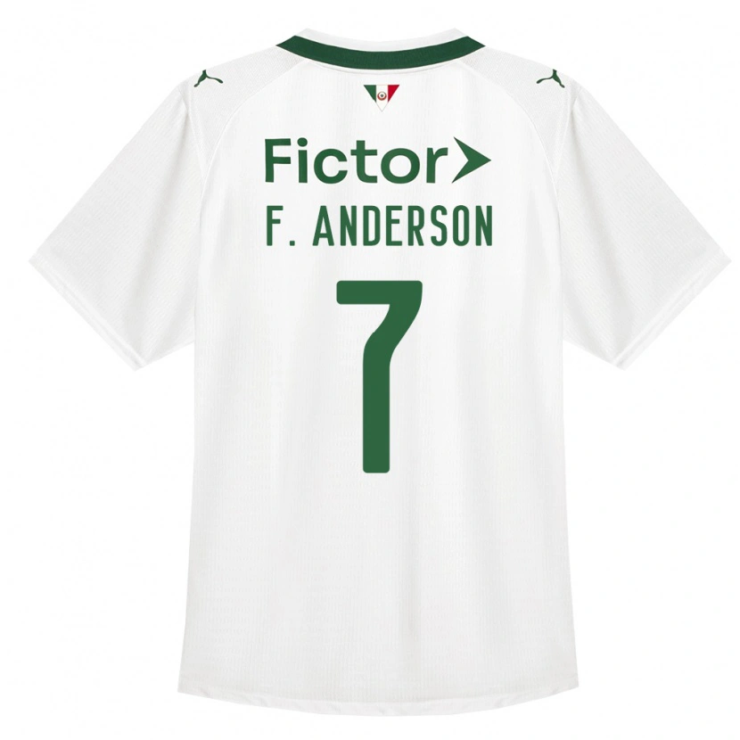 Danxen Herren Felipe Anderson #7 Grün Weiß Auswärtstrikot Trikot 2026/27 T-Shirt Schweiz