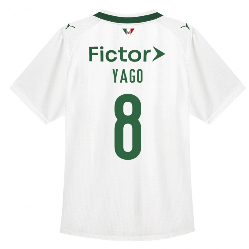 Danxen Herren Ruan Yago #8 Grün Weiß Auswärtstrikot Trikot 2026/27 T-Shirt Schweiz