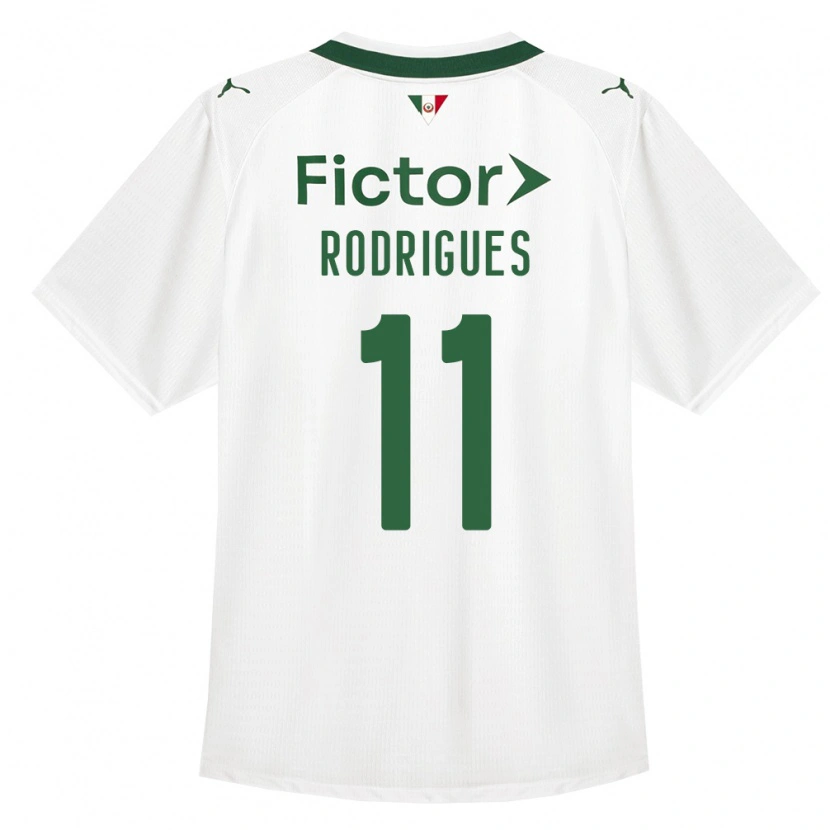 Danxen Herren Bruno Rodrigues #11 Grün Weiß Auswärtstrikot Trikot 2026/27 T-Shirt Schweiz