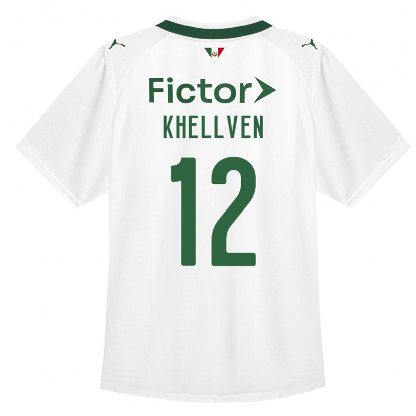 Danxen Herren Khellven Douglas Silva Oliveira #12 Grün Weiß Auswärtstrikot Trikot 2026/27 T-Shirt Schweiz