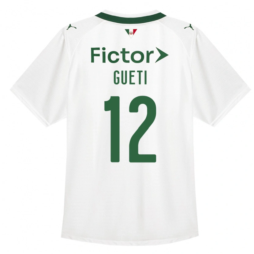 Danxen Herren Rodrigo Gueti #12 Grün Weiß Auswärtstrikot Trikot 2026/27 T-Shirt Schweiz