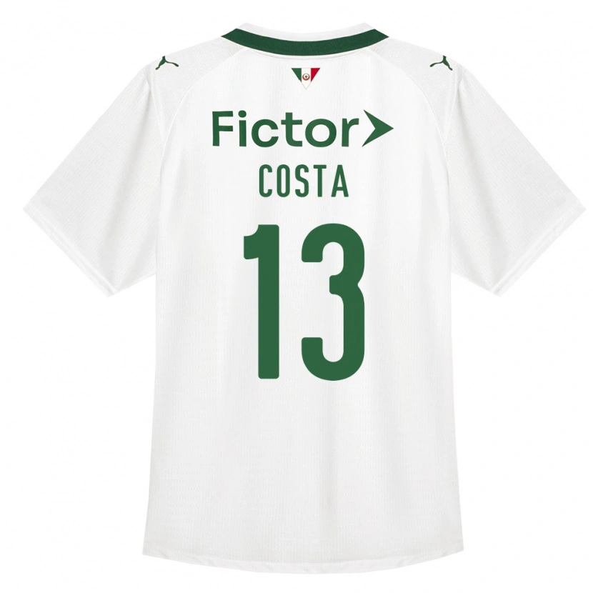 Danxen Herren Enzo Costa #13 Grün Weiß Auswärtstrikot Trikot 2026/27 T-Shirt Schweiz