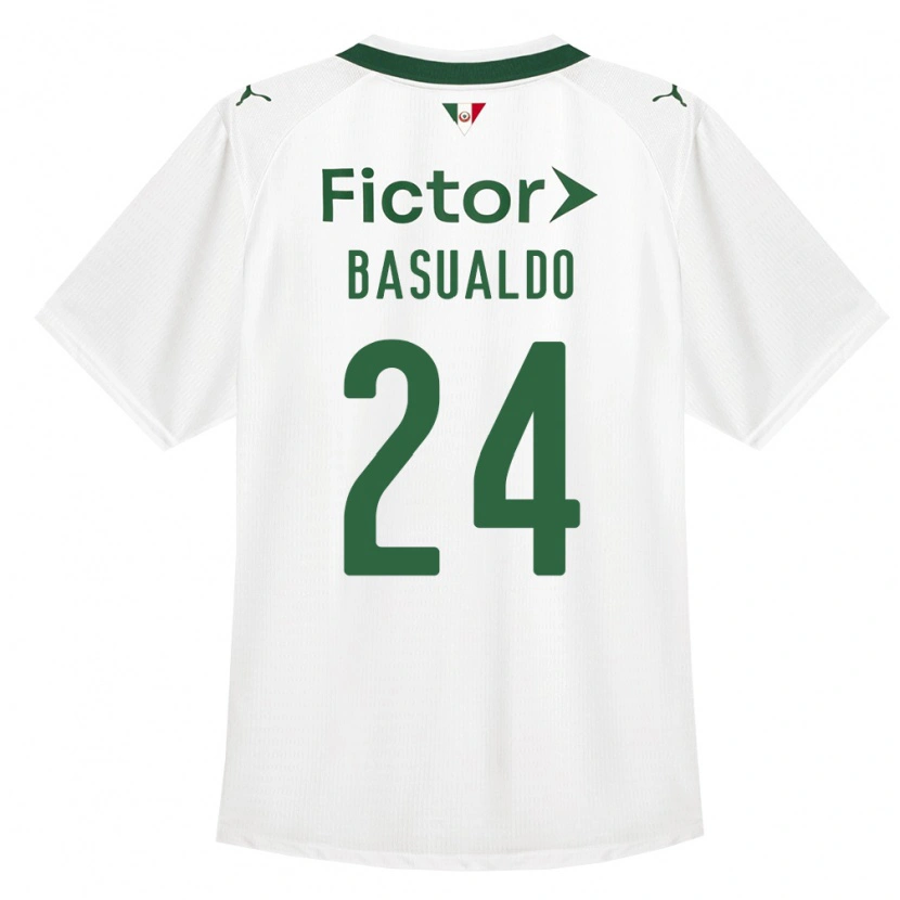 Danxen Herren Luis Basualdo #24 Grün Weiß Auswärtstrikot Trikot 2026/27 T-Shirt Schweiz