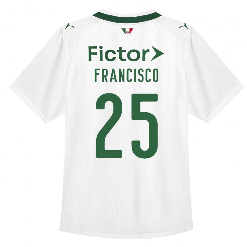 Danxen Herren Juan Francisco #25 Grün Weiß Auswärtstrikot Trikot 2026/27 T-Shirt Schweiz