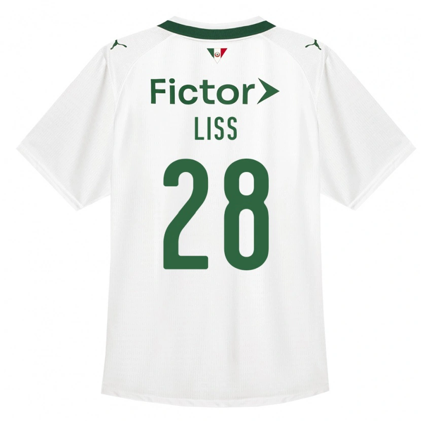 Danxen Herren Victória Liss #28 Grün Weiß Auswärtstrikot Trikot 2026/27 T-Shirt Schweiz