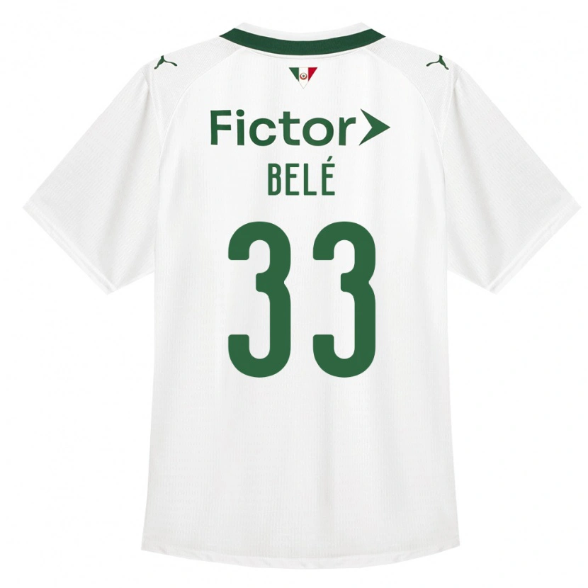 Danxen Herren Erick Belé #33 Grün Weiß Auswärtstrikot Trikot 2026/27 T-Shirt Schweiz