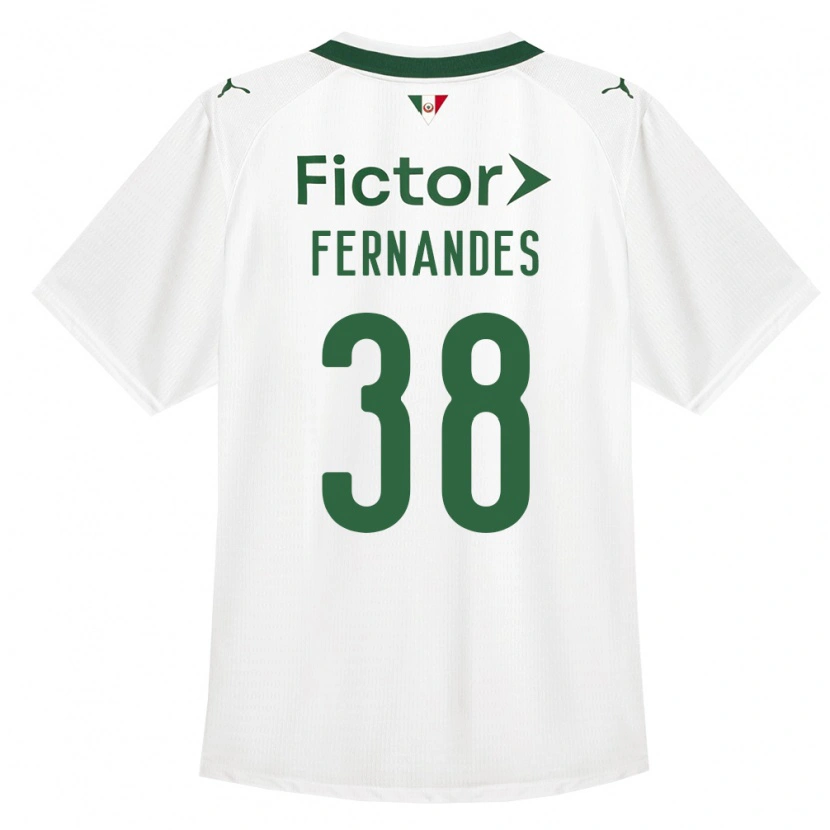 Danxen Herren Matheus Fernandes #38 Grün Weiß Auswärtstrikot Trikot 2026/27 T-Shirt Schweiz