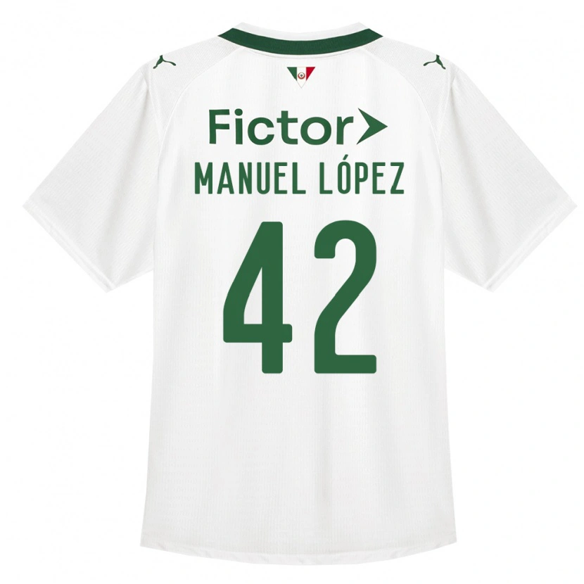 Danxen Herren José Manuel López #42 Grün Weiß Auswärtstrikot Trikot 2026/27 T-Shirt Schweiz