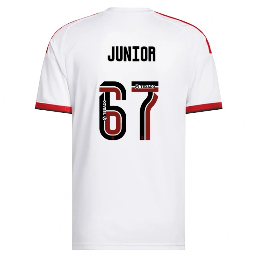 Danxen Herren Kaio Junior #67 Weiß Rot Schwarz Auswärtstrikot Trikot 2026/27 T-Shirt Schweiz