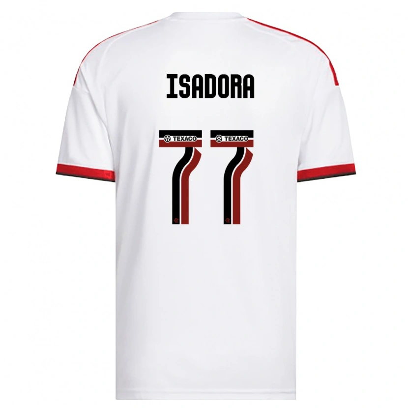 Danxen Herren Isadora #77 Weiß Rot Schwarz Auswärtstrikot Trikot 2026/27 T-Shirt Schweiz