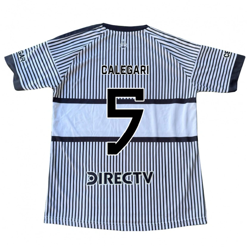 Danxen Herren Matías Calegari #5 Weiß Schwarz Gelb Auswärtstrikot Trikot 2026/27 T-Shirt Schweiz