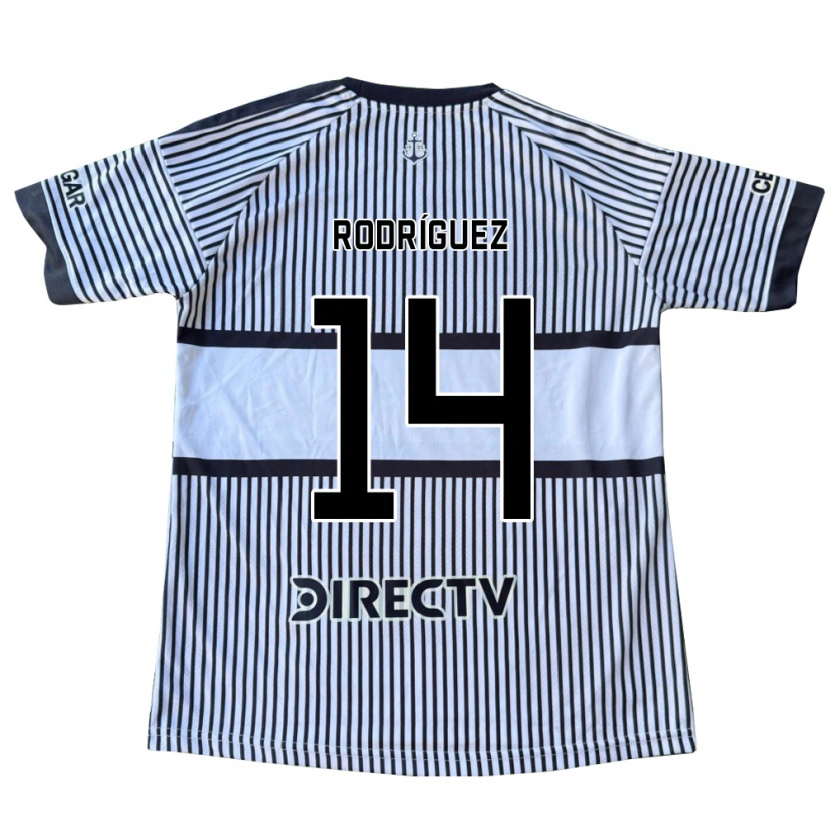 Danxen Herren Isaías Rodríguez #14 Weiß Schwarz Gelb Auswärtstrikot Trikot 2026/27 T-Shirt Schweiz